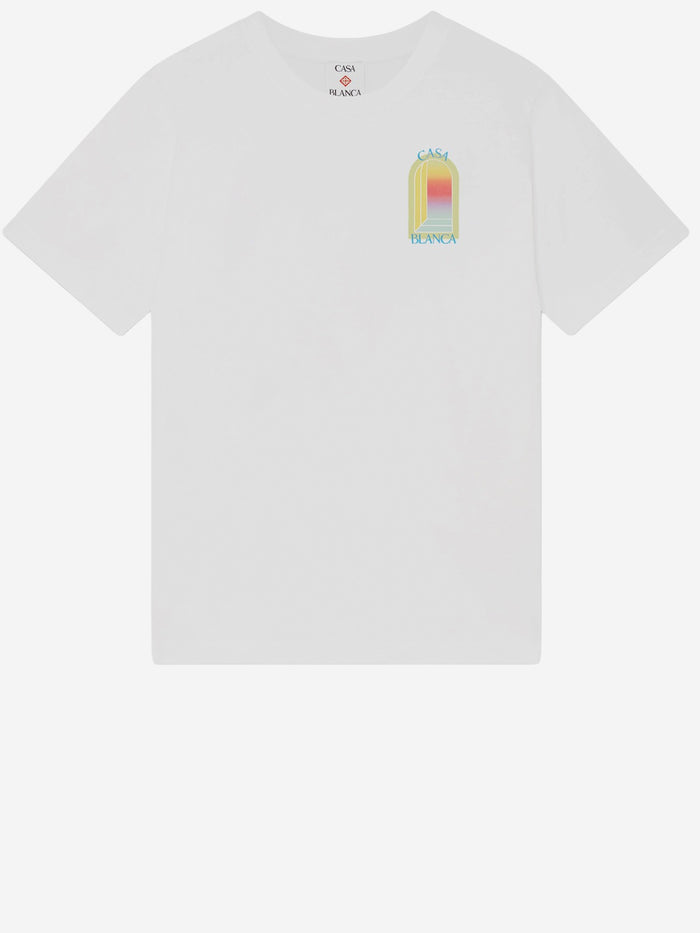 Casablanca T-shirts and Polos White Main: Organic Cotton