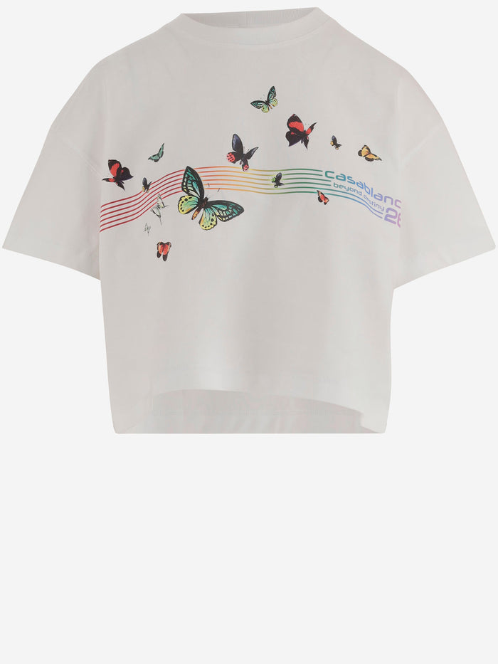 Casablanca T-shirts and Polos White