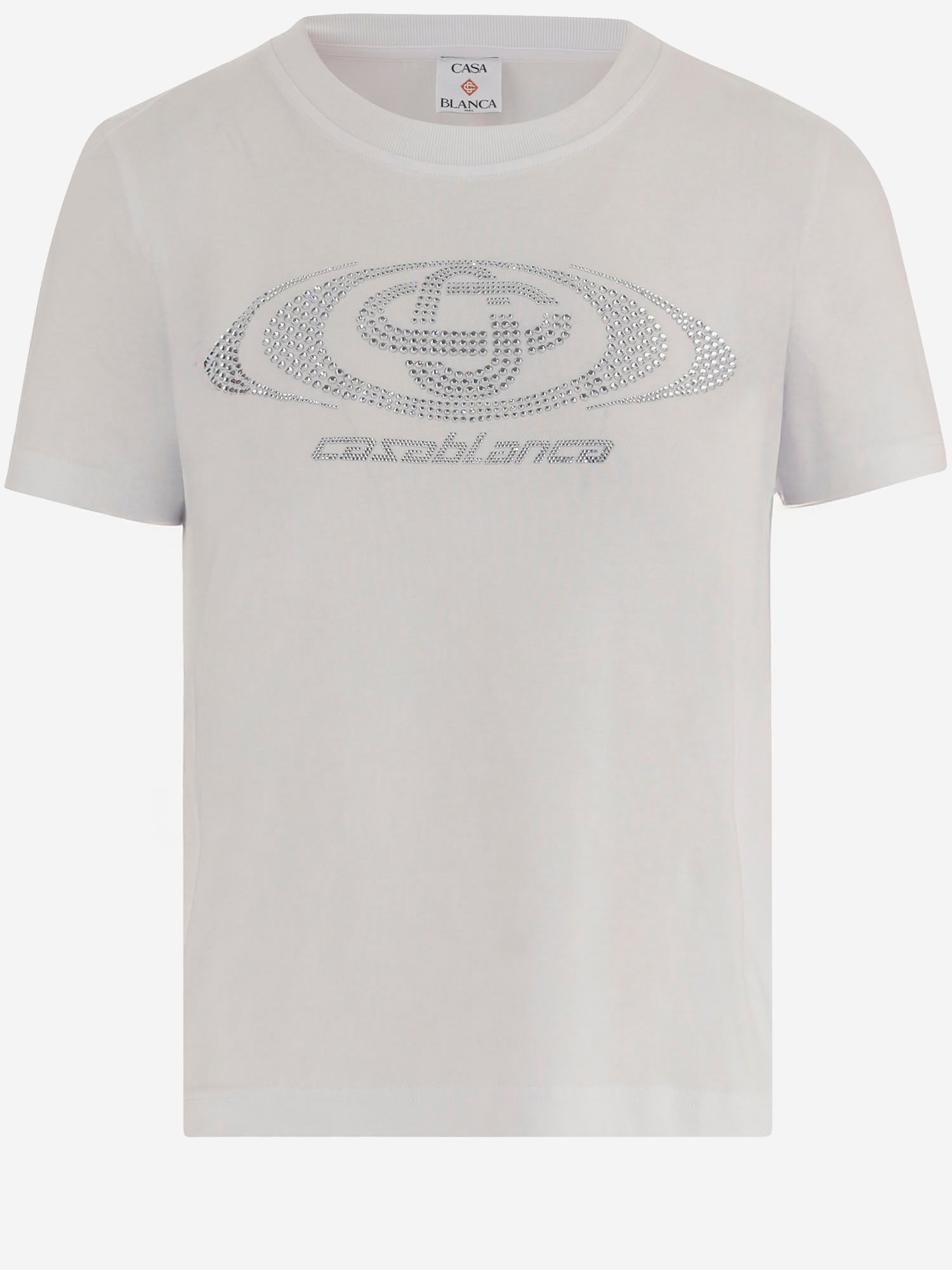 Casablanca T-shirts and Polos White Organic Cotton