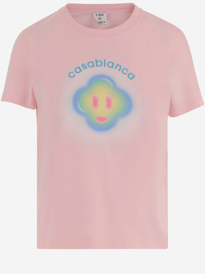 Casablanca T-shirts and Polos Pink