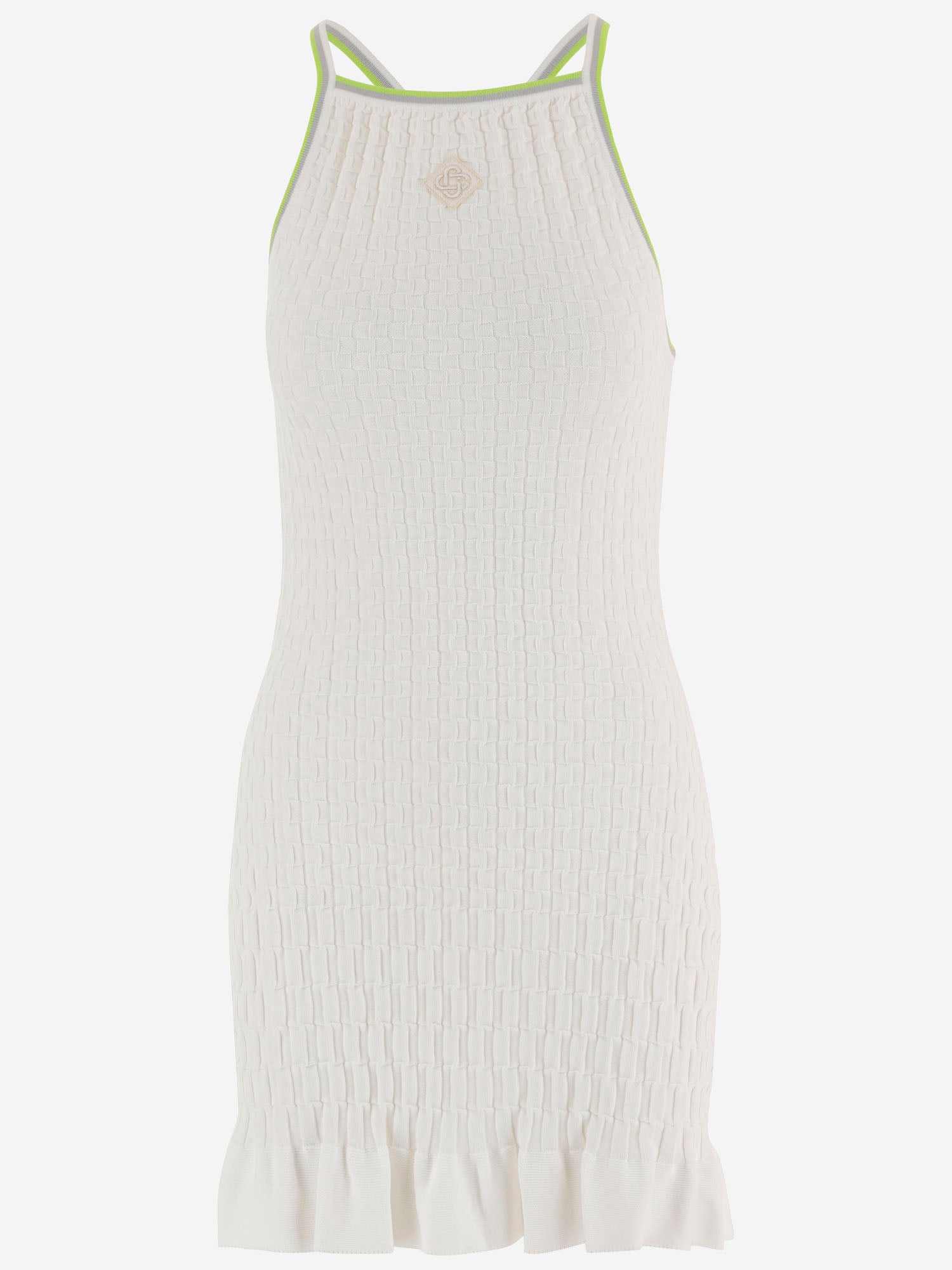 Casablanca Dresses White Viscosa Poliammide
