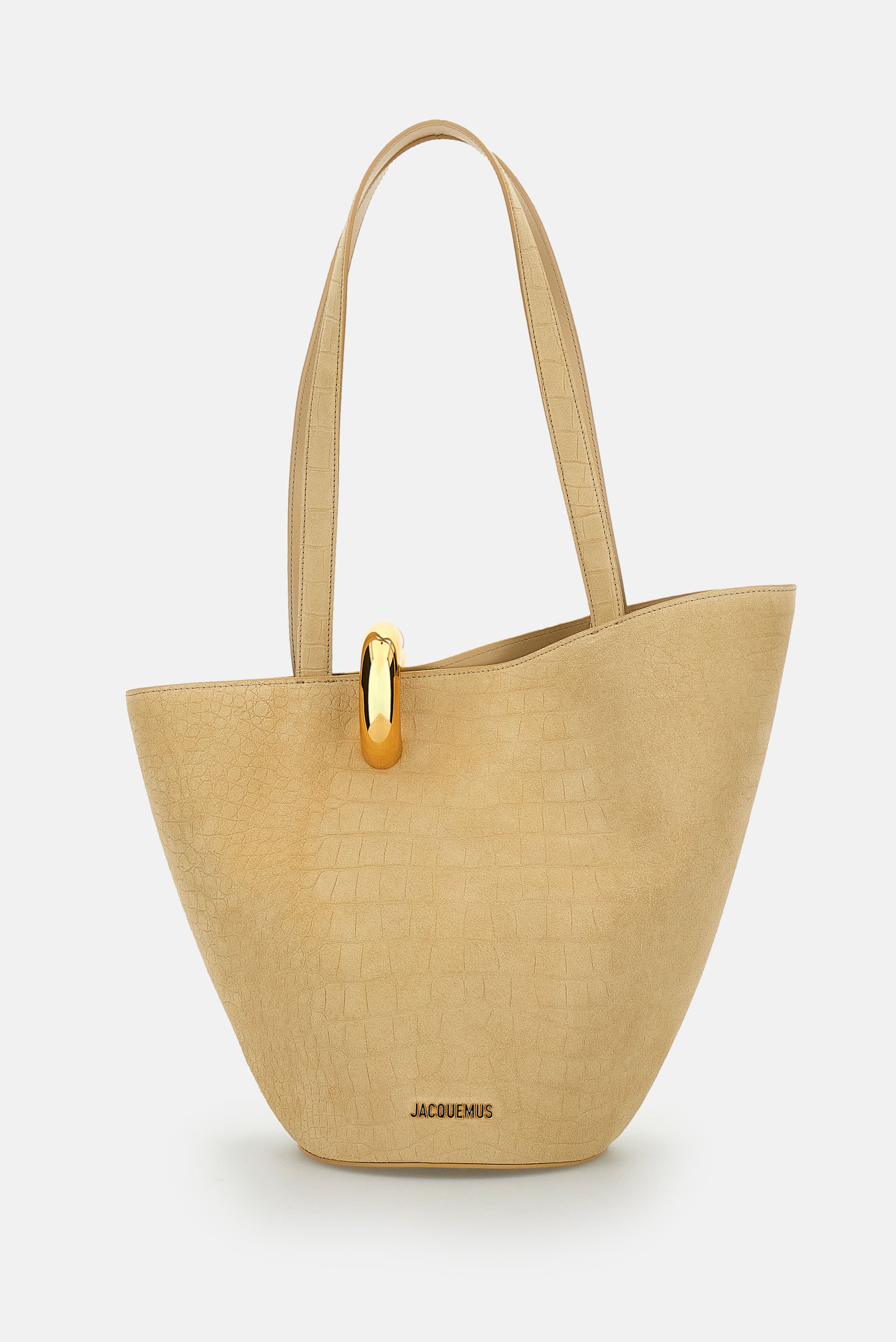 JACQUEMUS Bags Beige Leather
