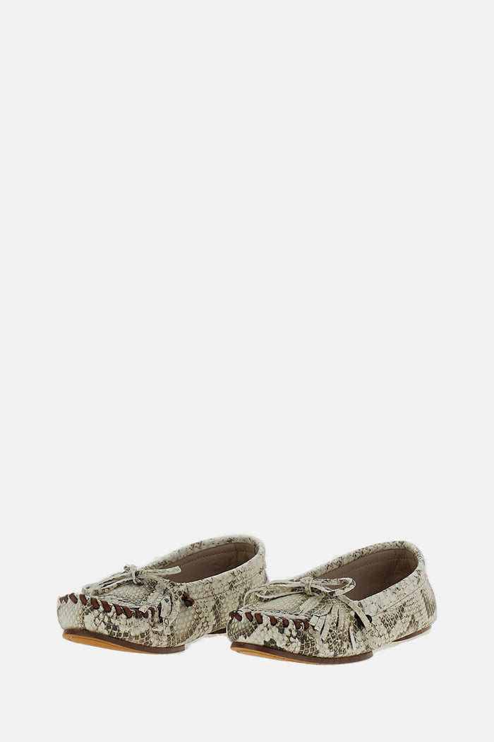 Paris Texas Flat shoes MultiColour Calf Leather