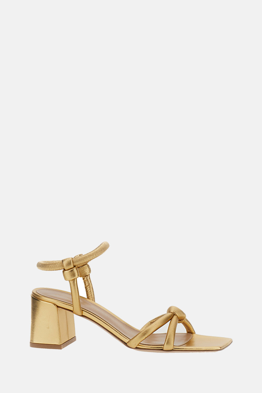 Gianvito Rossi Sandals Golden Pelle Caprina
