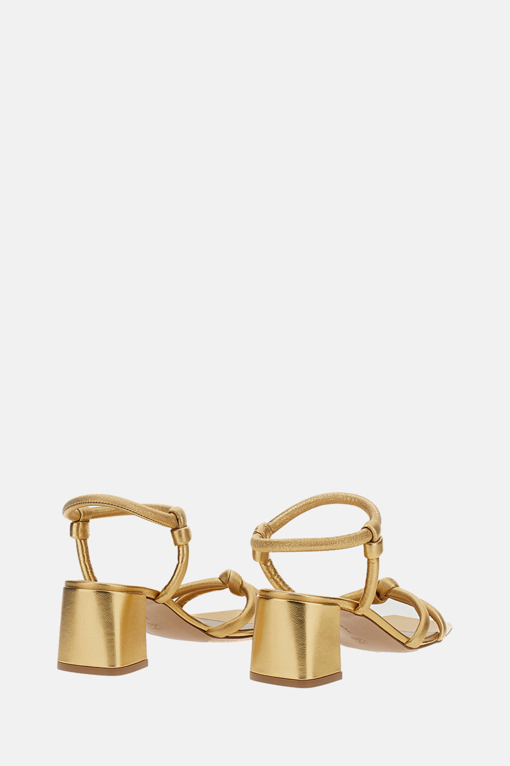 Gianvito Rossi Sandals Golden Pelle Caprina