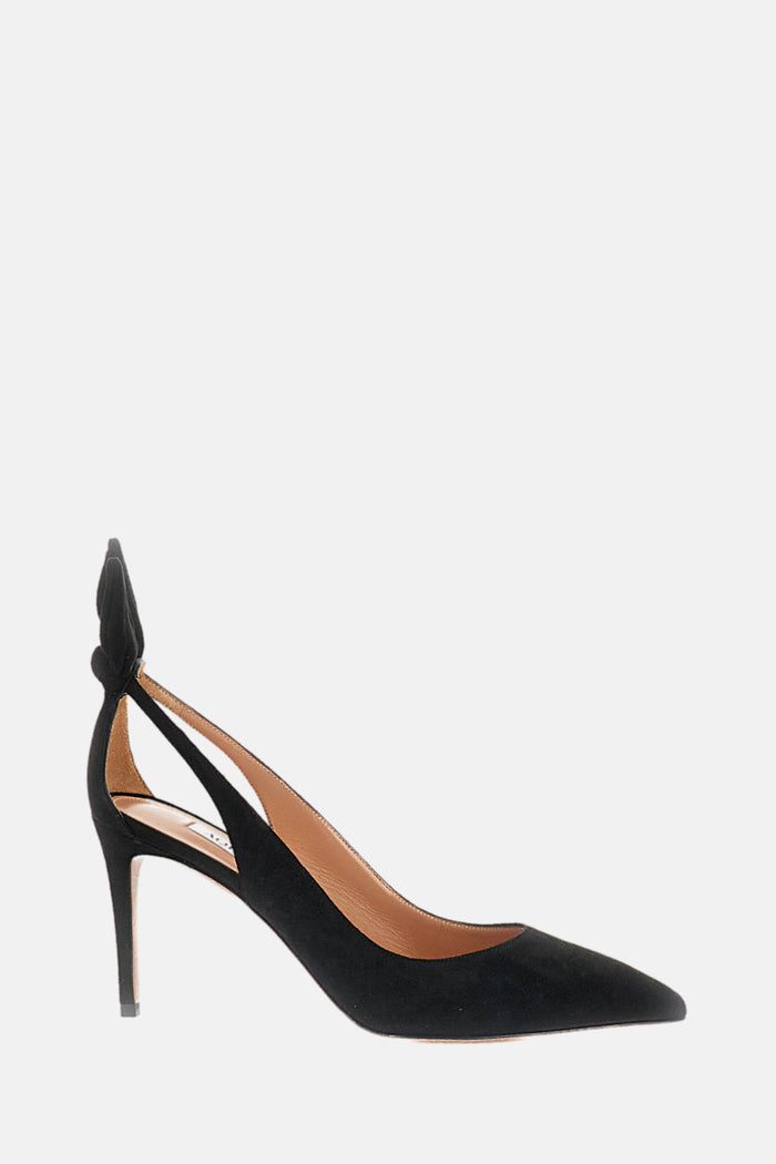 Aquazzura With Heel Black Leather
