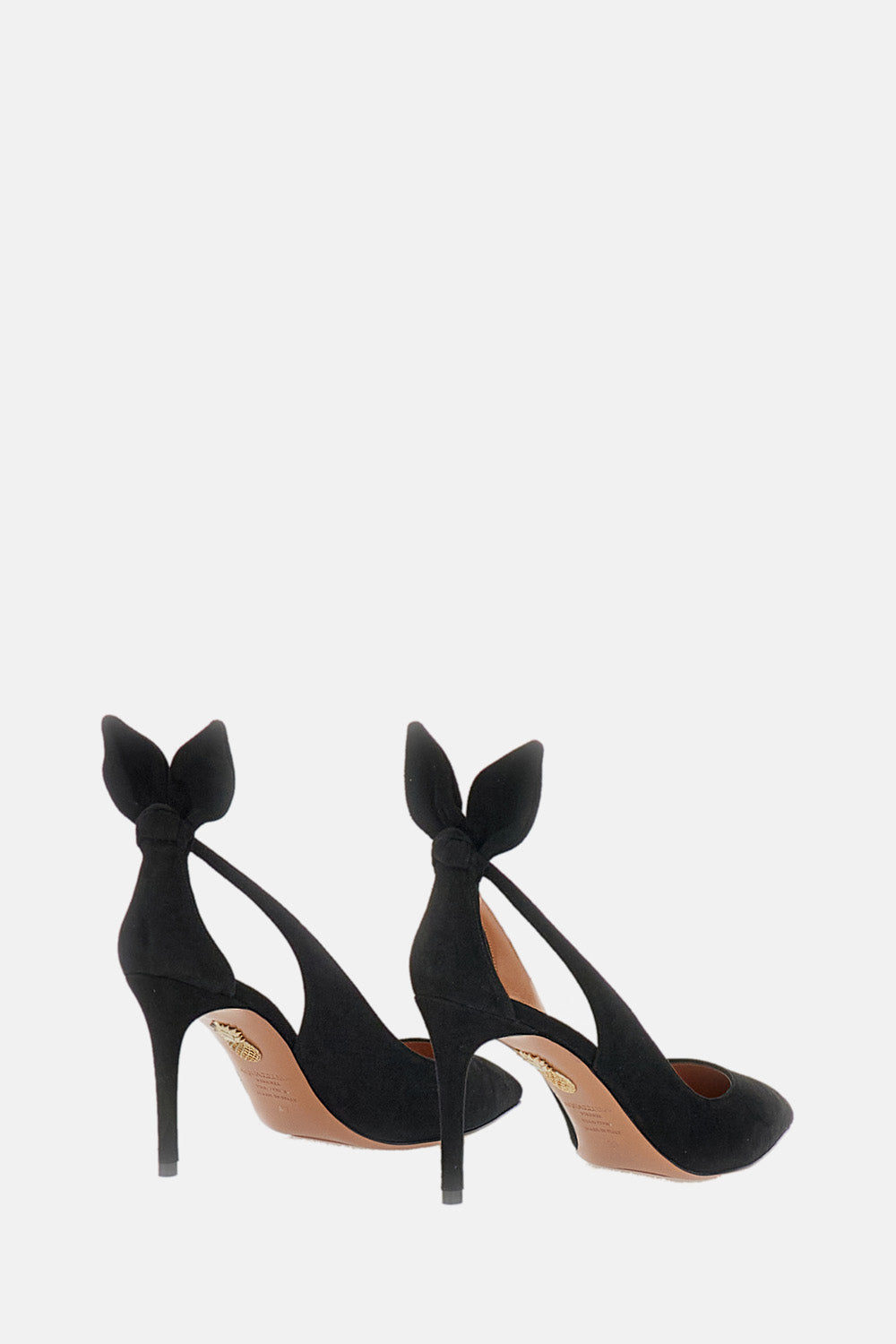 Aquazzura With Heel Black Leather