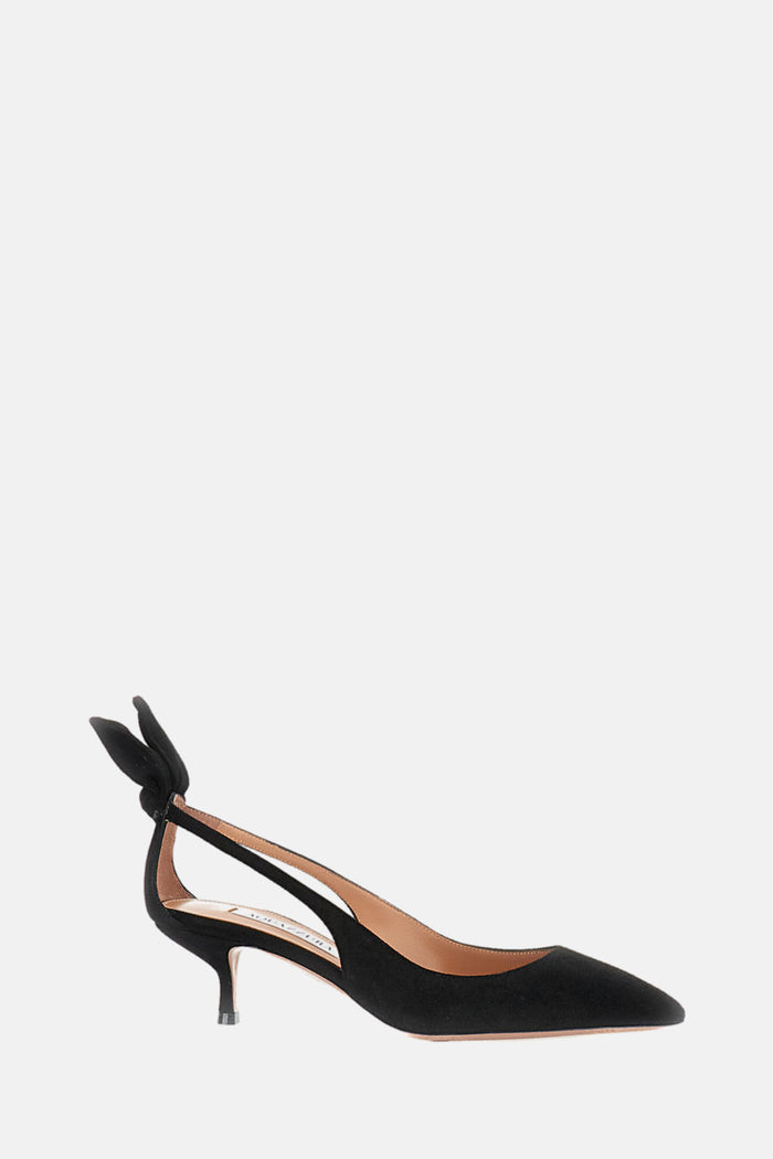 Aquazzura With Heel Black Leather