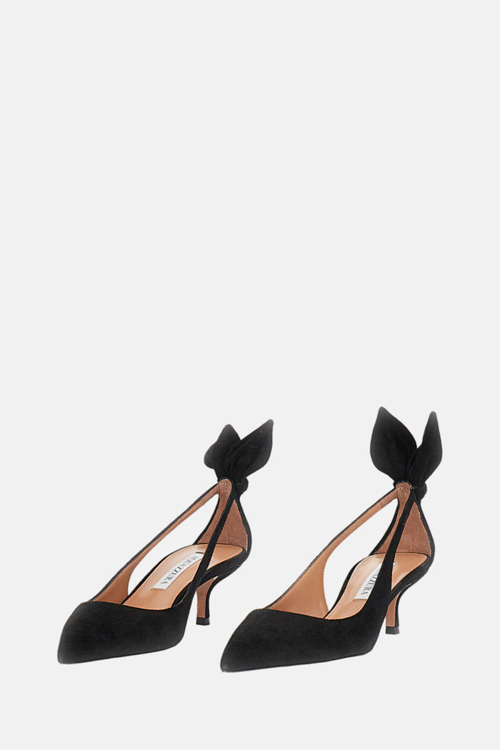 Aquazzura With Heel Black Leather