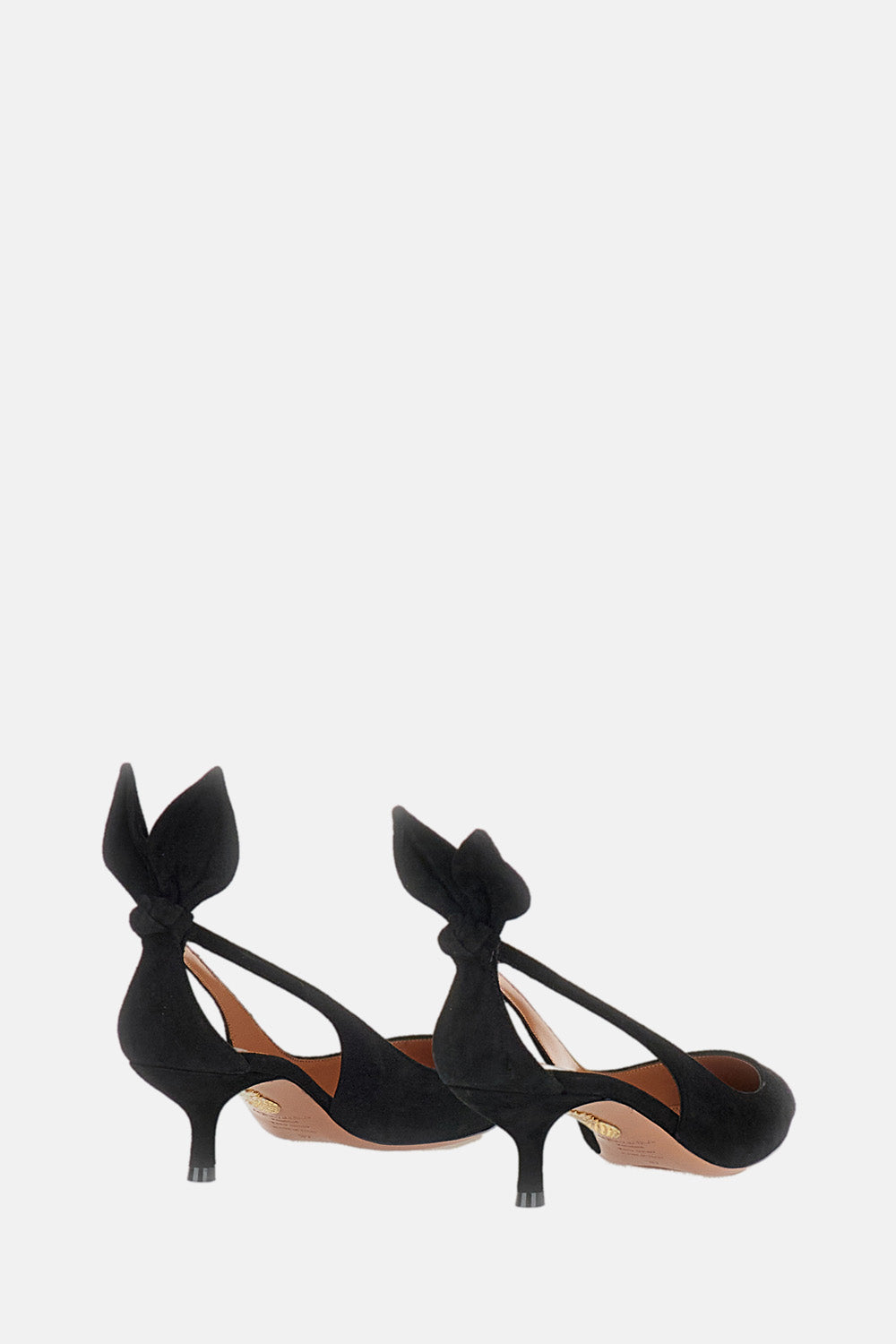 Aquazzura With Heel Black Leather