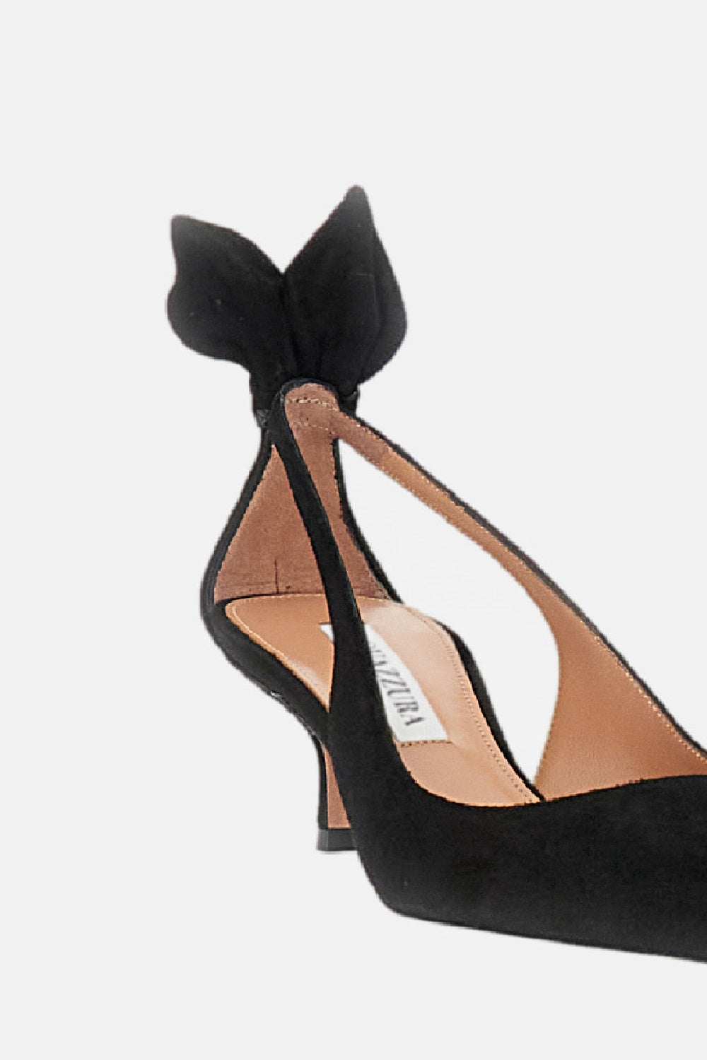 Aquazzura With Heel Black Leather