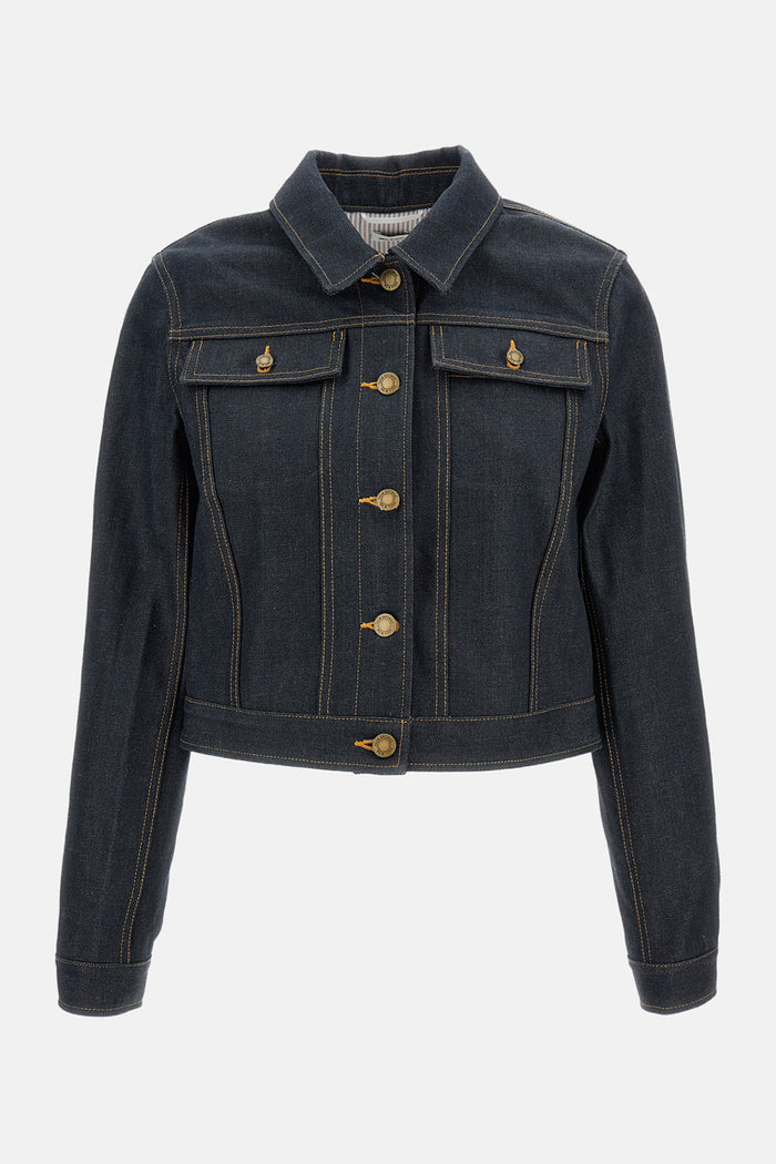 Thom Browne Jackets Blue