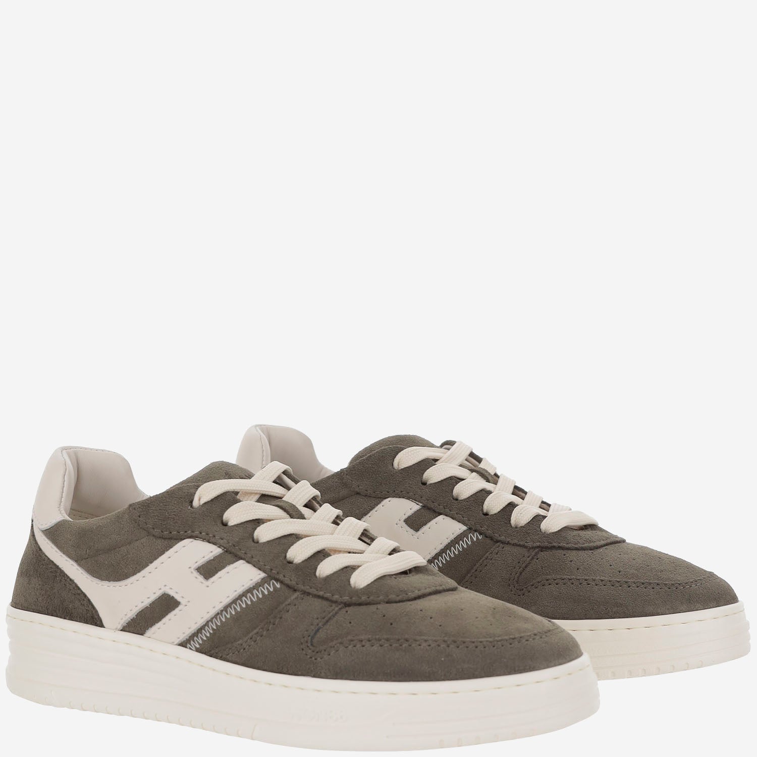 Hogan Sneakers Red Calfskin
