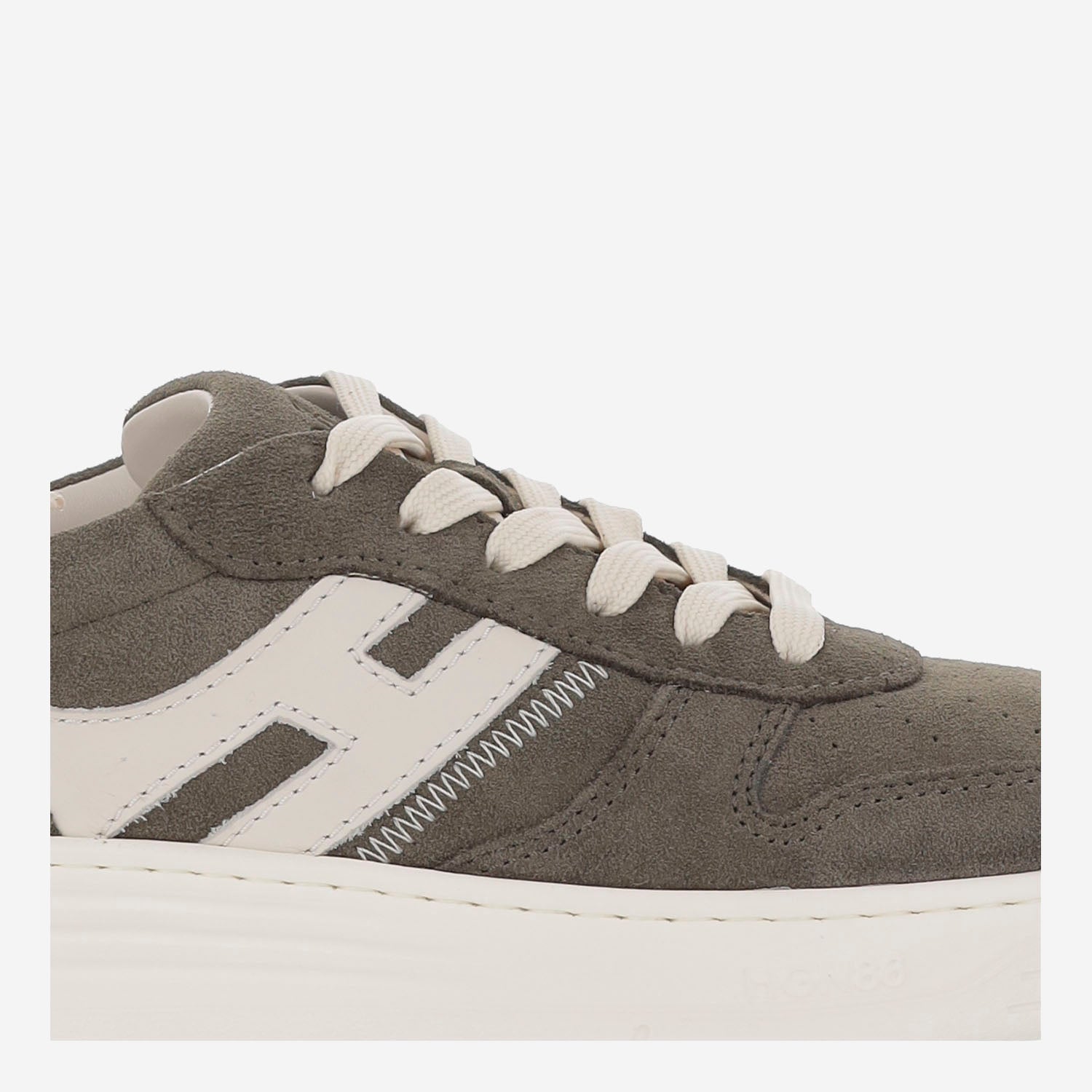 Hogan Sneakers Red Calfskin