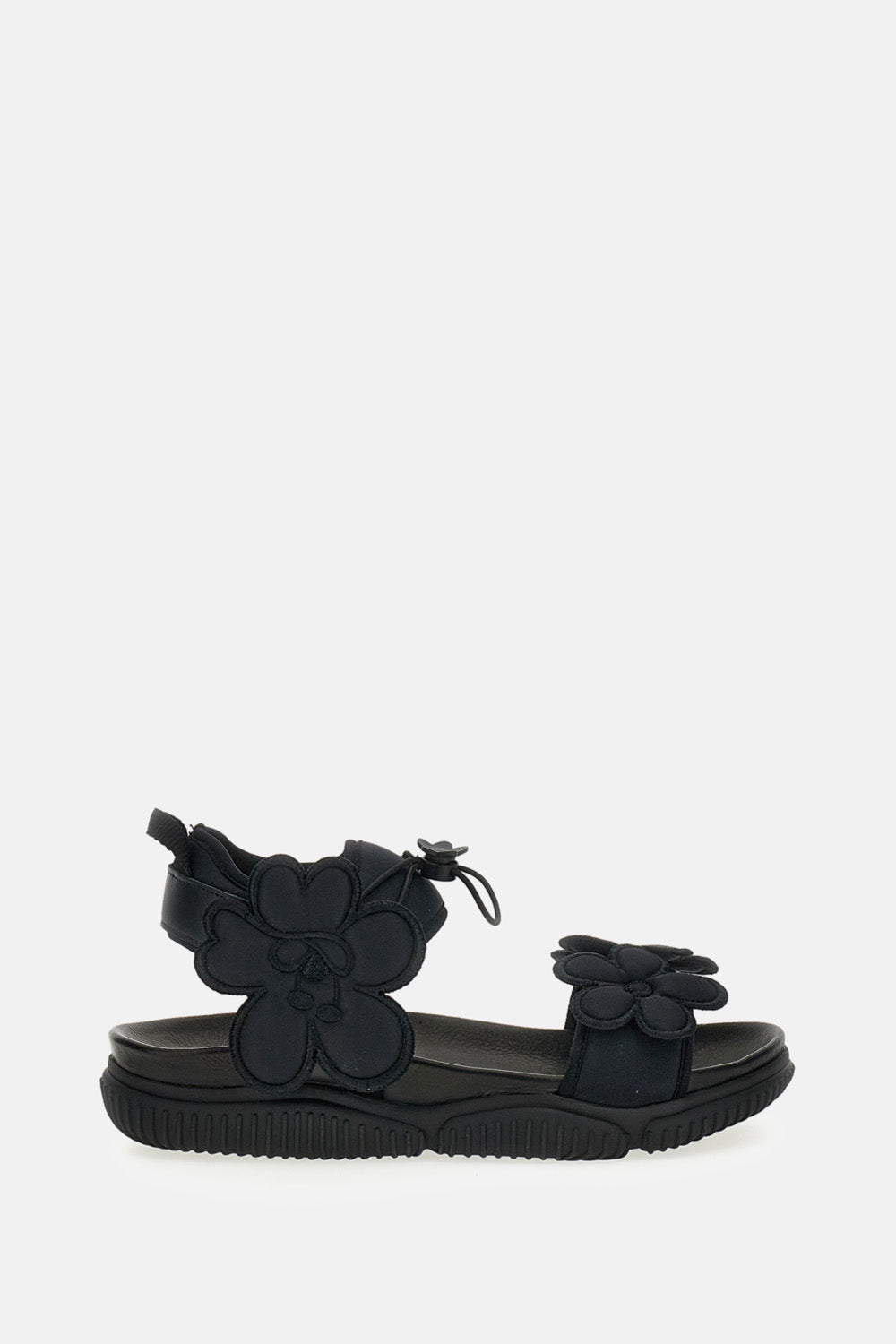 CECILIE BAHNSEN Sandals Black Neoprene/leather