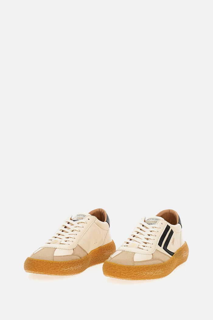 PURAAI Sneakers Beige Vegan Leather
