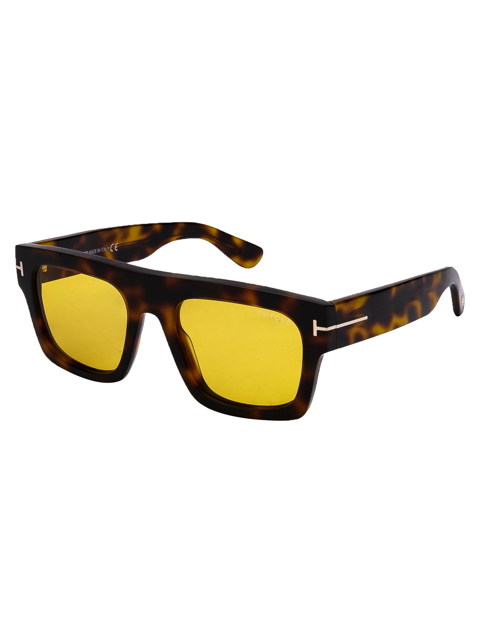 Ft0711 56e Avana/altro / Marrone Acetate Sunglasses