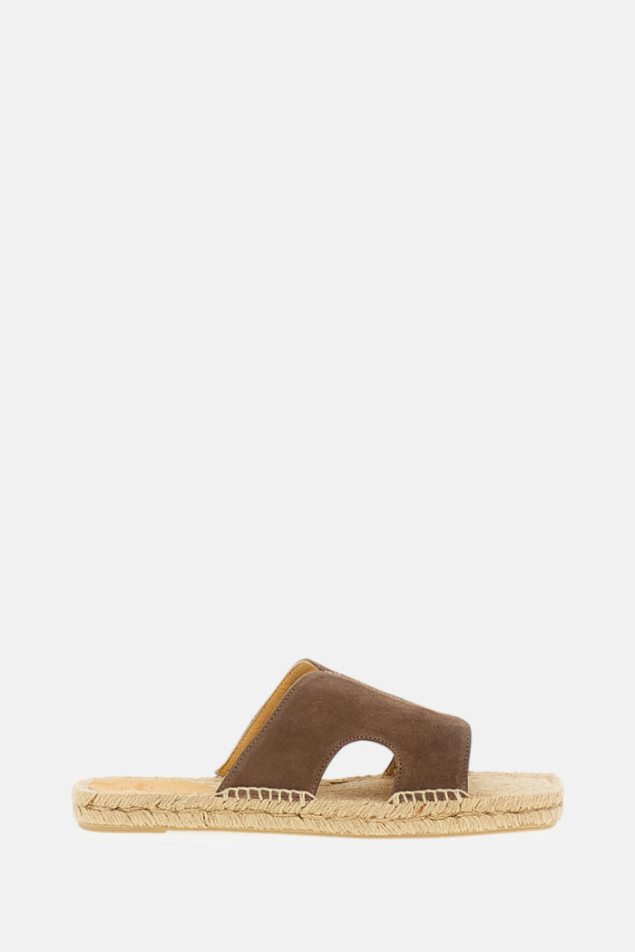 Castaner Sandals Brown Raffia
