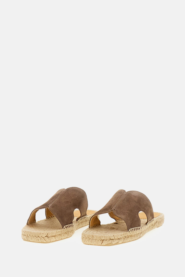 Castaner Sandals Brown Raffia