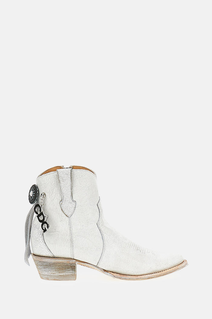 Comme des Garcons Boots White Leather
