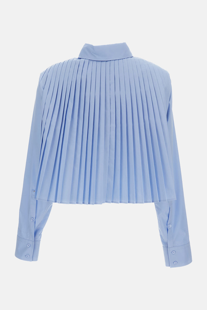 SportMax Shirts Clear Blue Co Pl