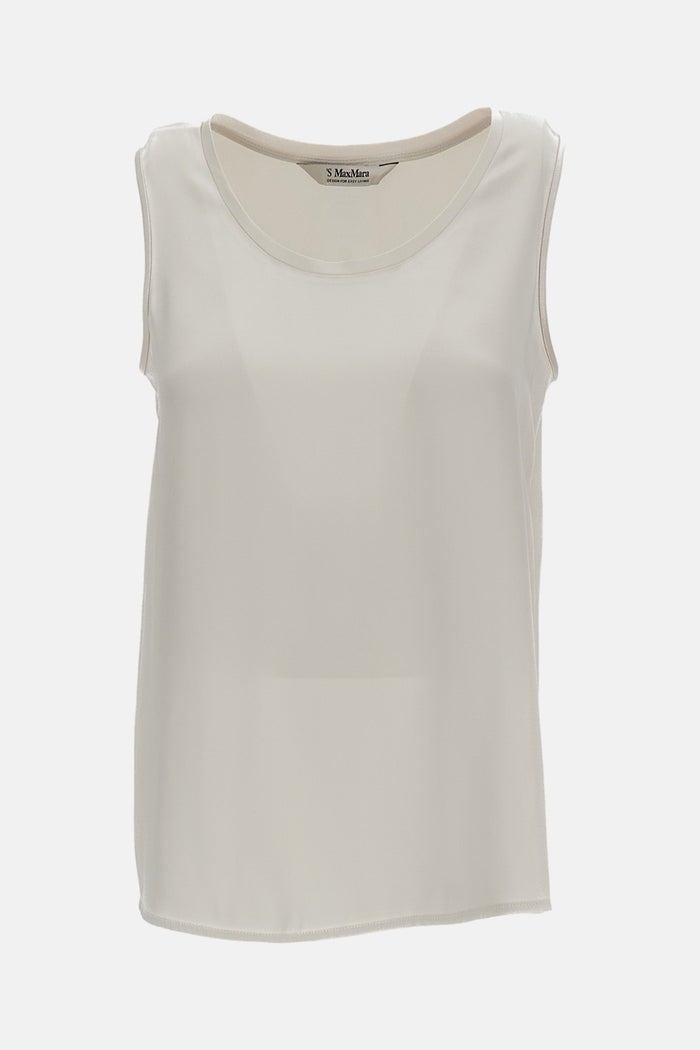 S Max Mara Top White Ac Vi