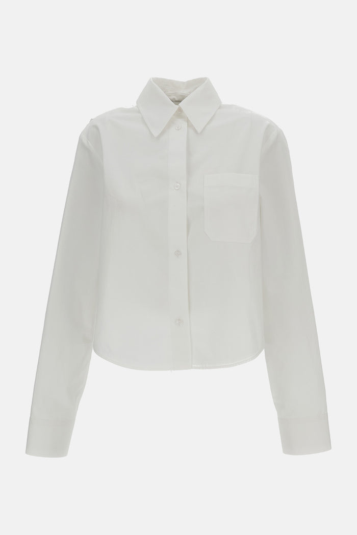 SportMax Shirts White Co Pl