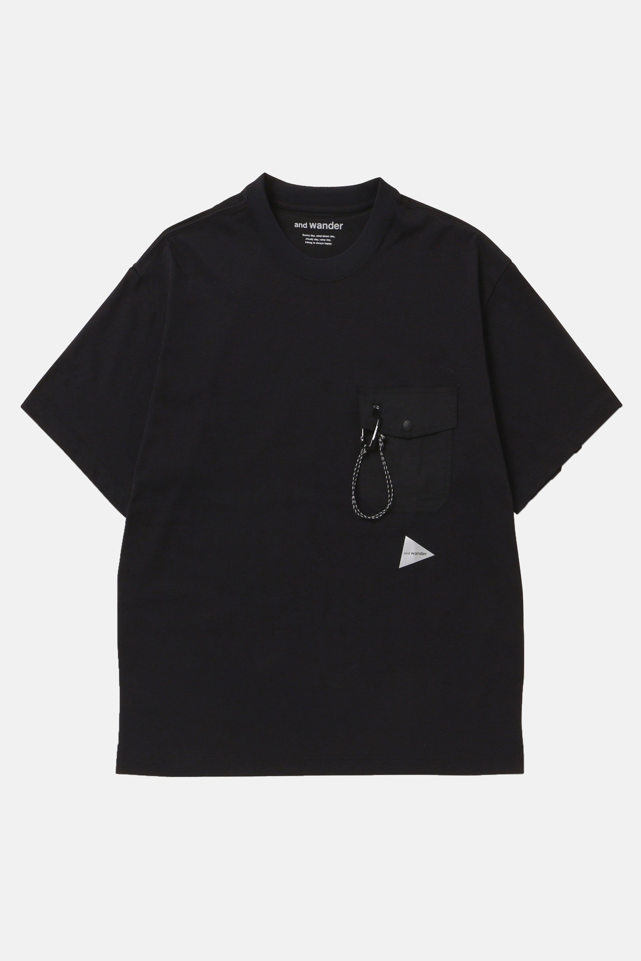And Wander T-shirts Polos Black Pl Co