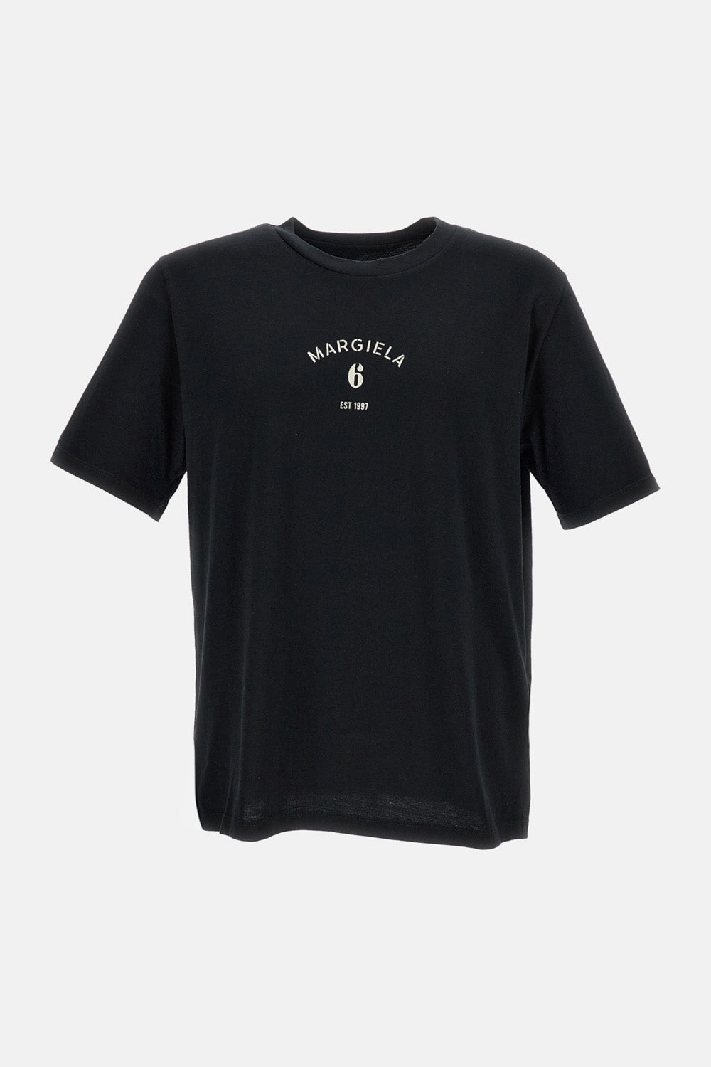 Mm6 Maison Margiela T-Shirts And Polos Black