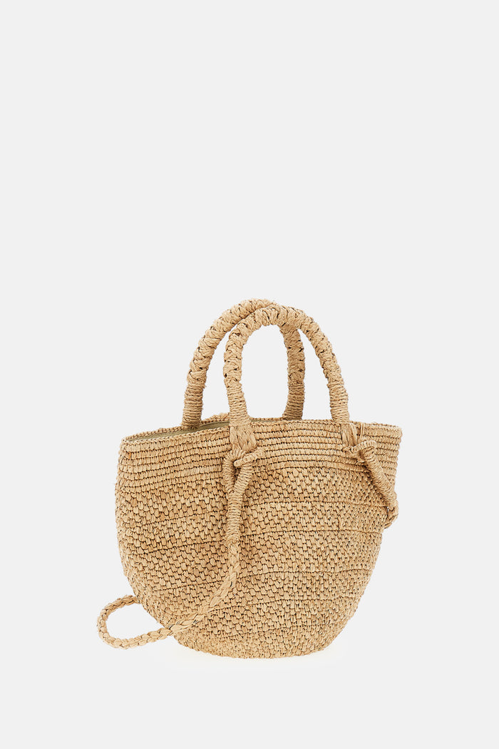 IBELIV Bags Beige Raphia
