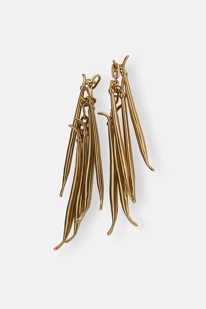 JACQUEMUS Bijoux Golden Brass Aluminium