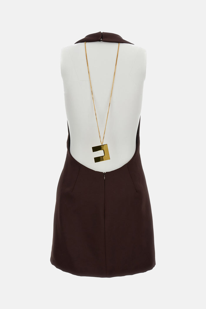 Elisabetta Franchi Dresses Marrone