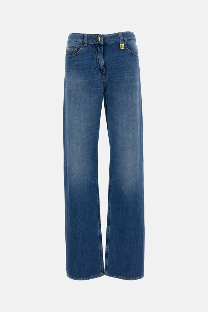 Elisabetta Franchi Jeans Azzurro