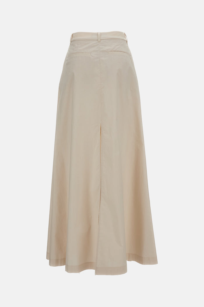 The Latest Skirts Beige