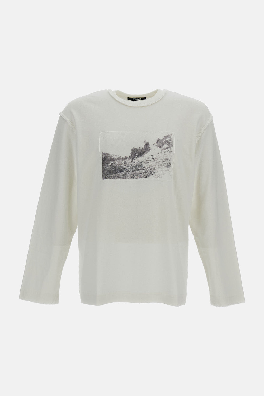JACQUEMUS T-shirts and Polos White Co Vi Pl