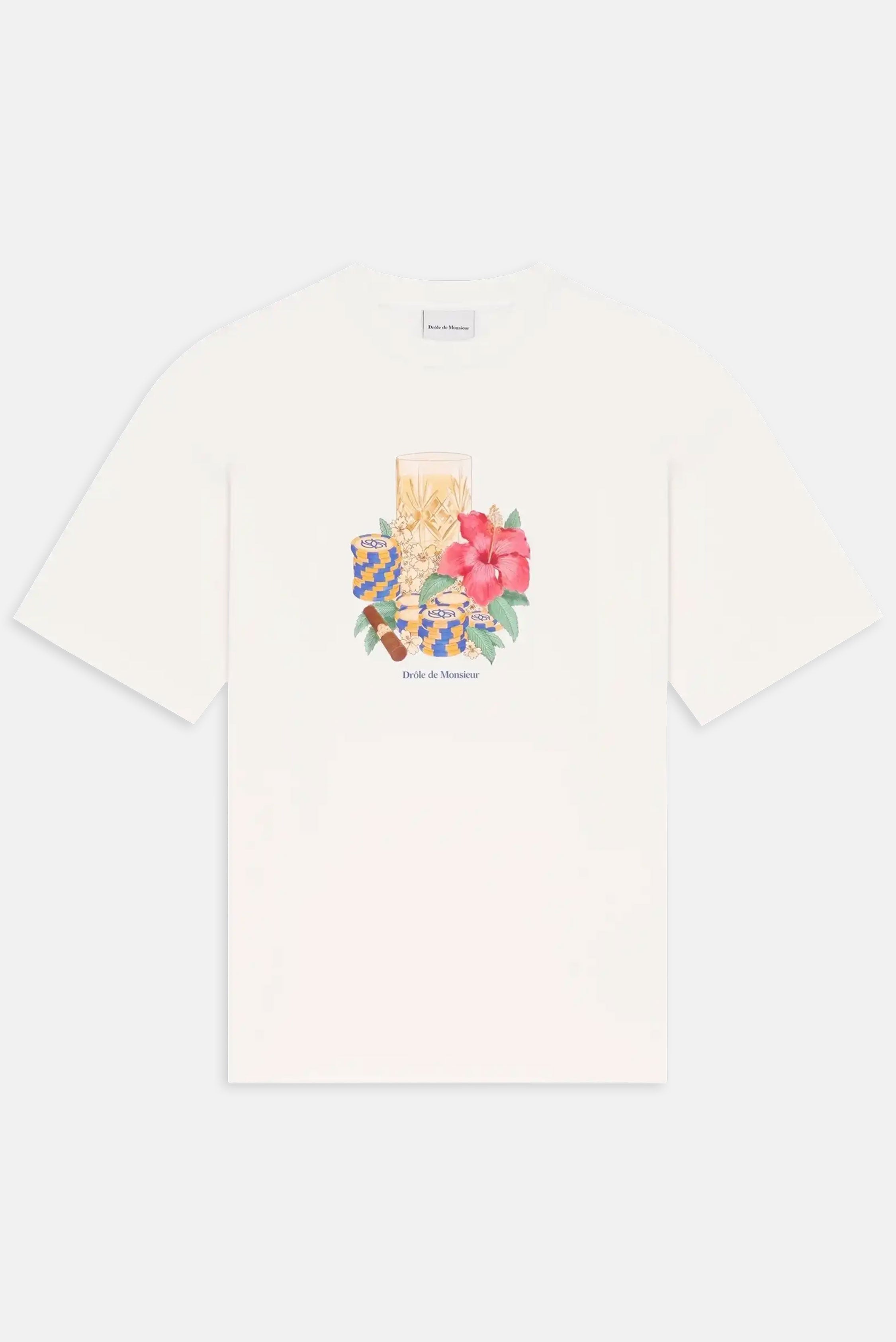 Drole De Monsieur T-Shirts And Polos White