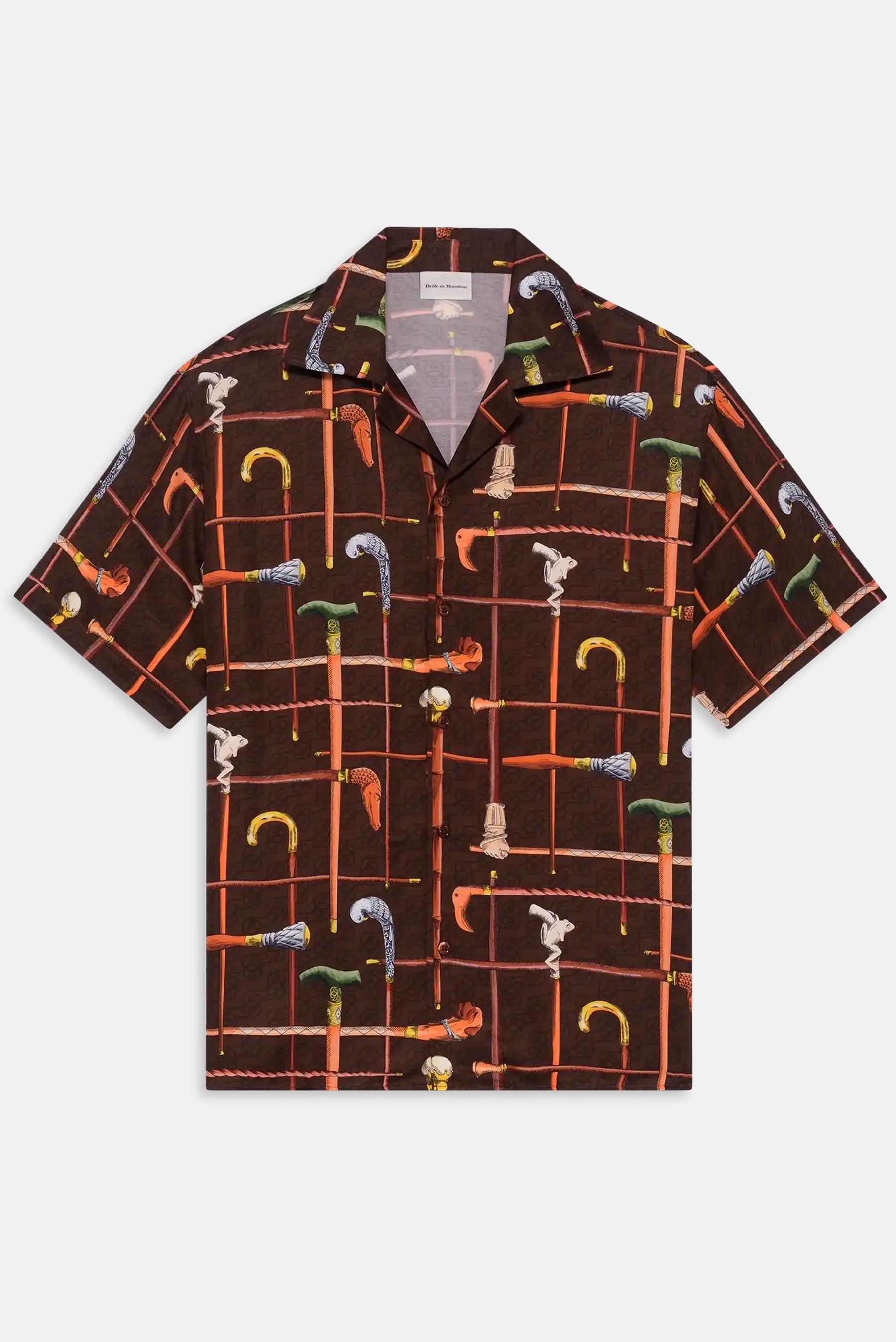 Drole De Monsieur Shirts Brown