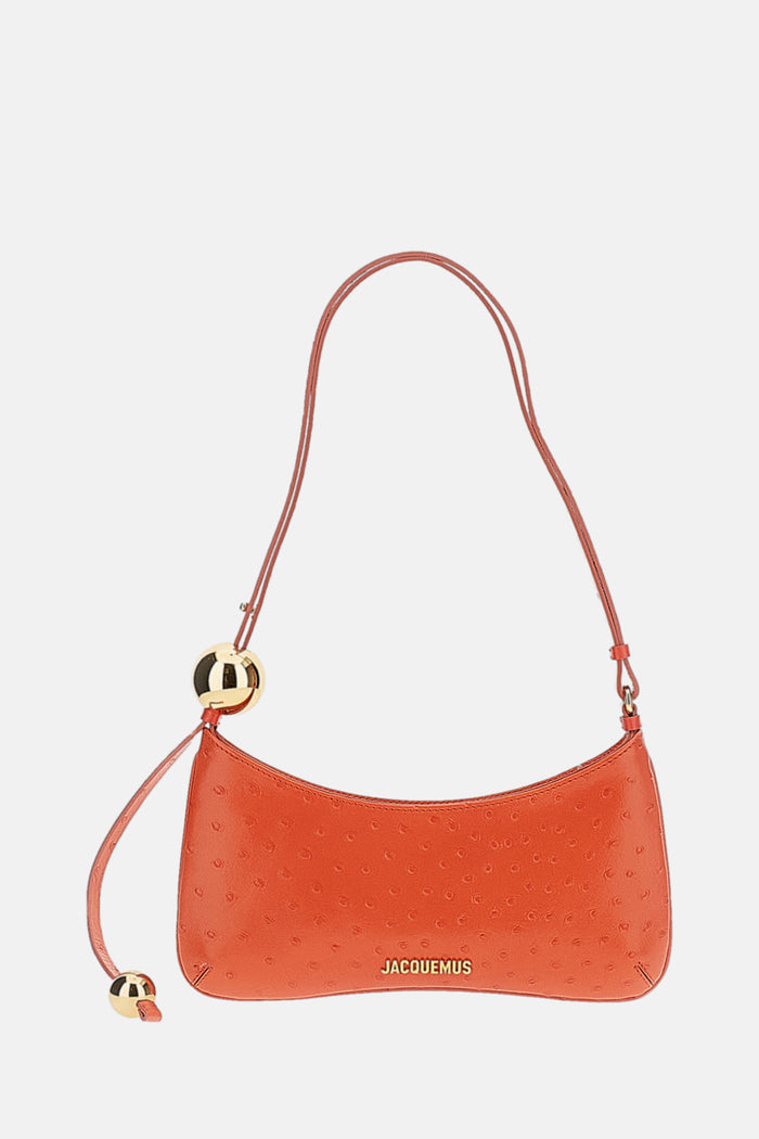 JACQUEMUS Bags Orange Leather