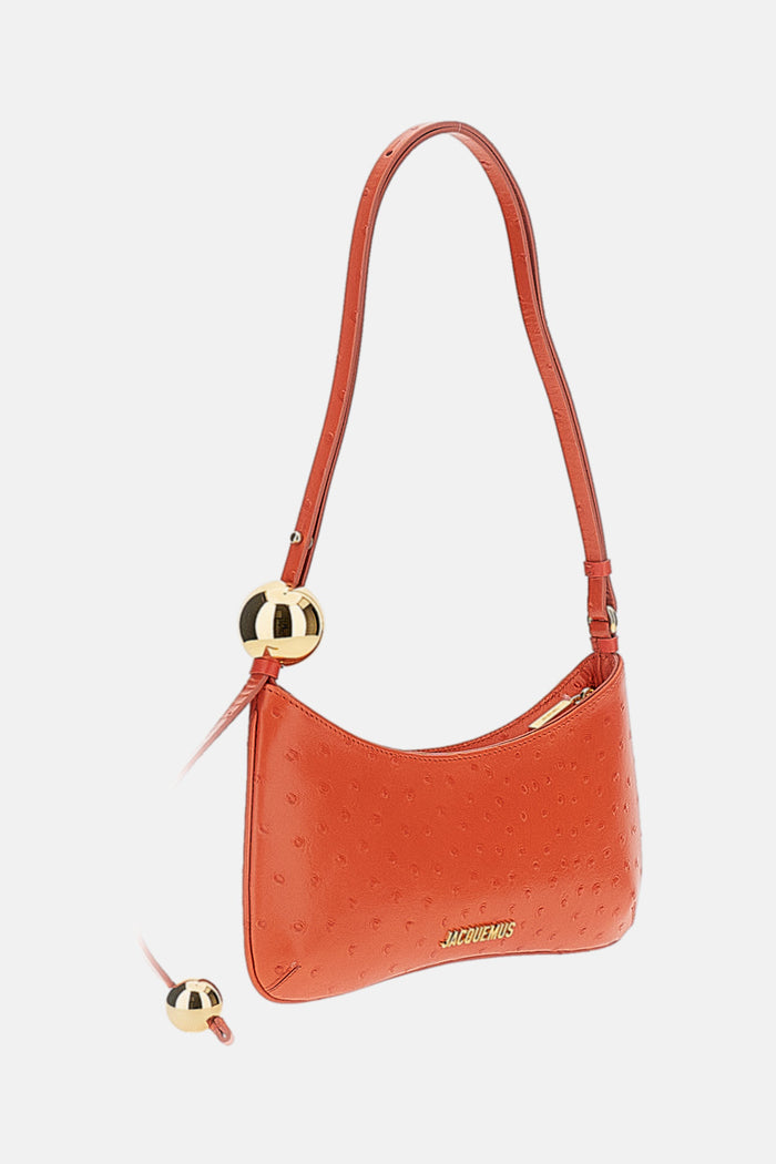 JACQUEMUS Bags Orange Leather