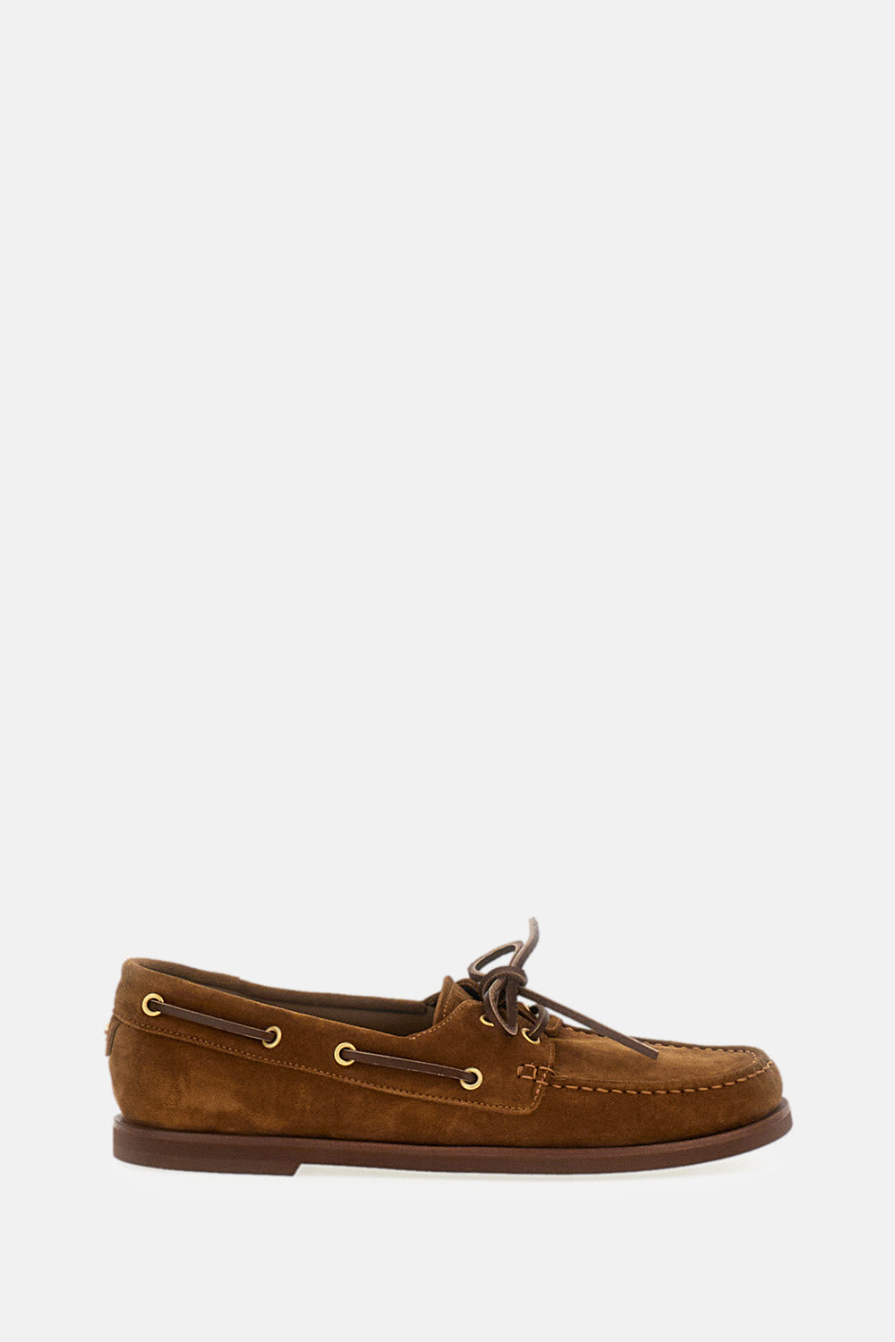 Gianvito Rossi Flat shoes Brown Suede