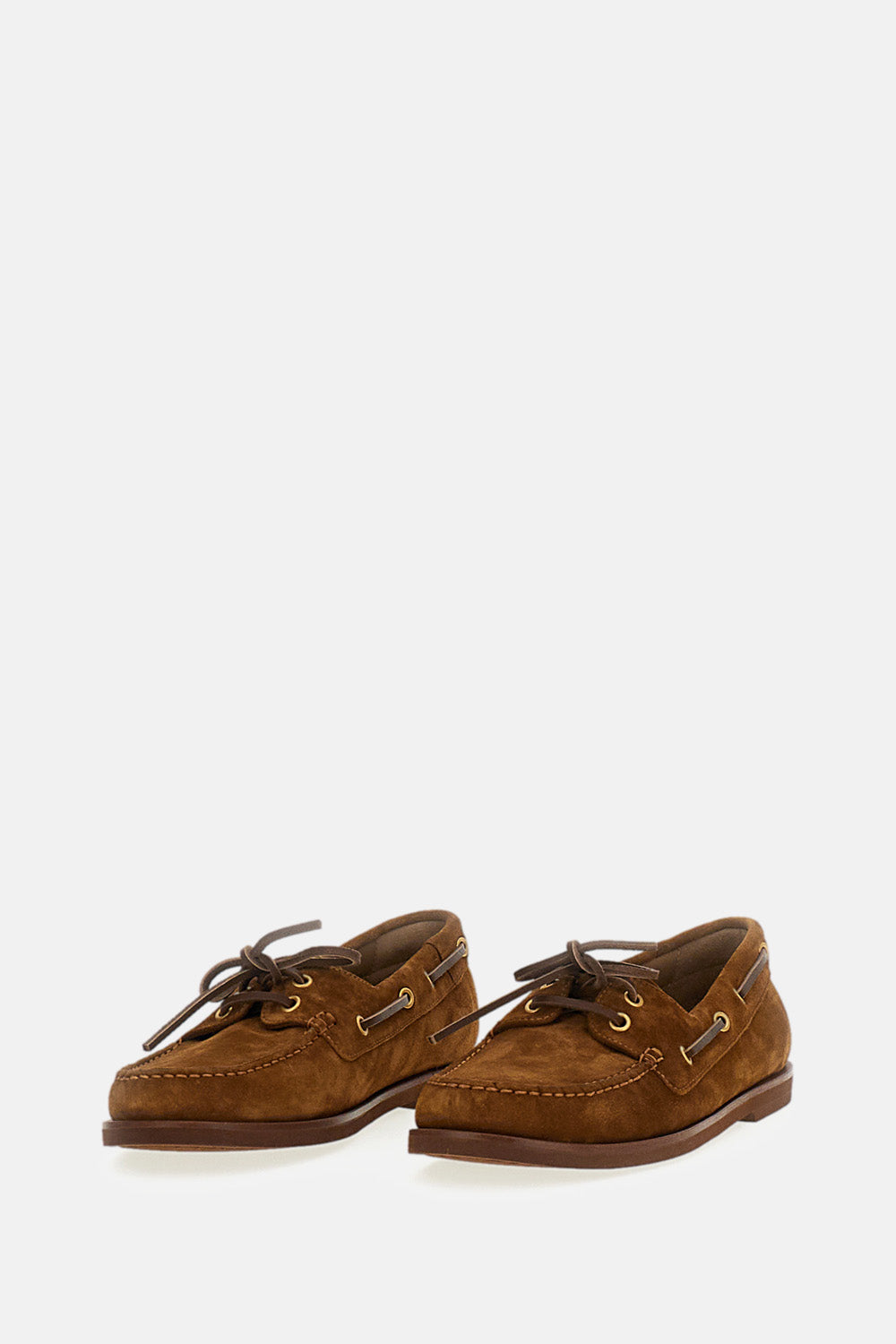 Gianvito Rossi Flat shoes Brown Suede