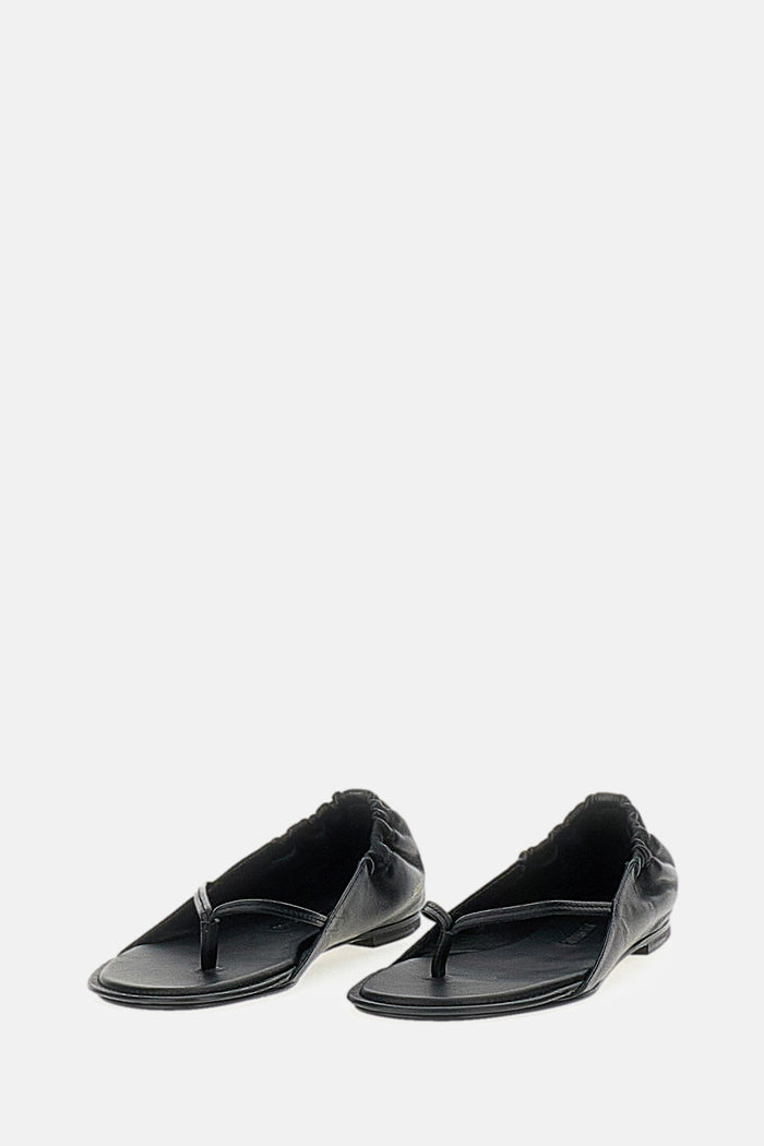 JACQUEMUS Sandals Black Lamb Leather