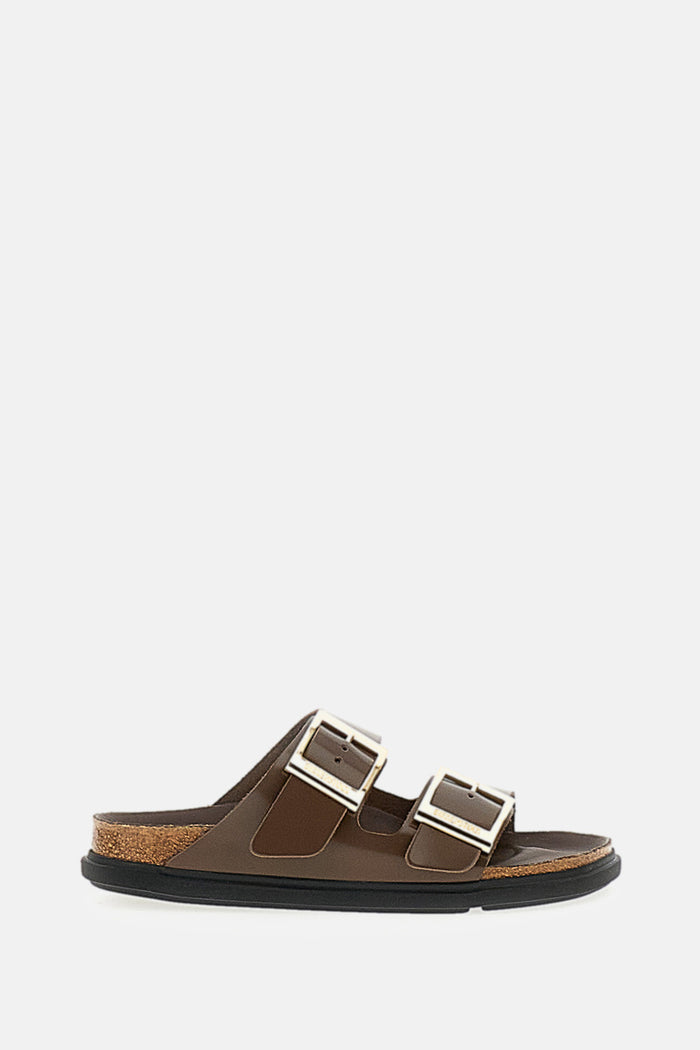 Birkenstock Sandals Brown Leather