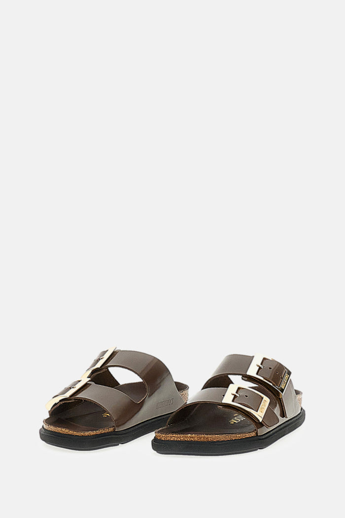 Birkenstock Sandals Brown Leather