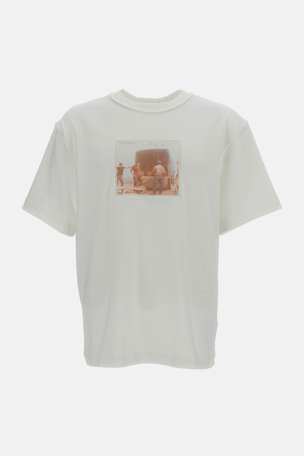 JACQUEMUS T-shirts and Polos White Co Vi Pl
