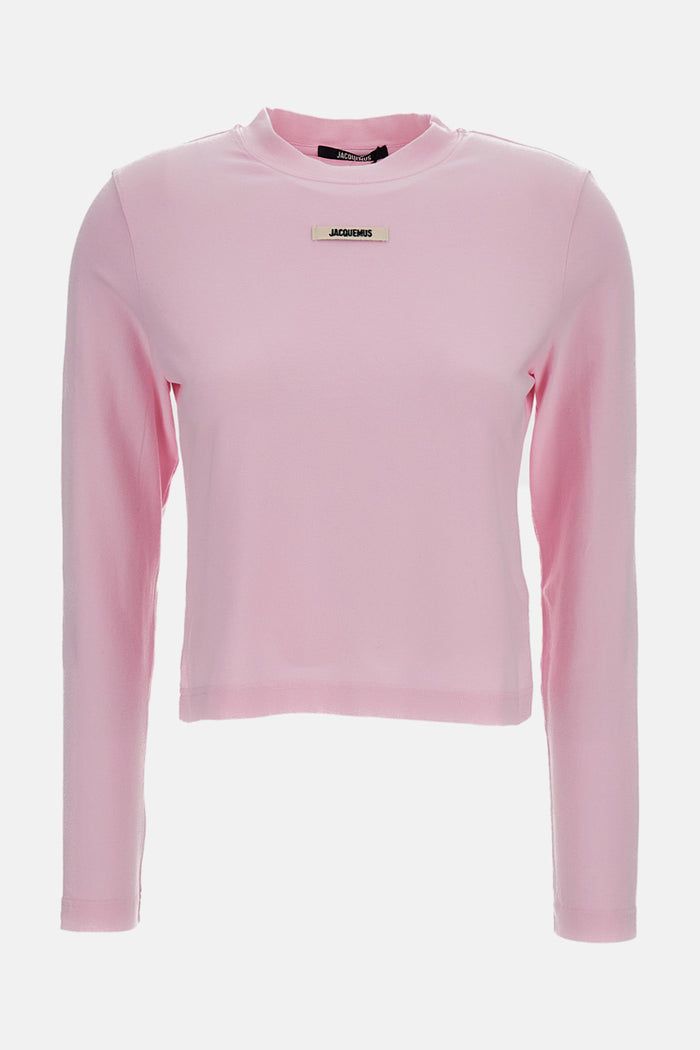 JACQUEMUS T-shirts and Polos Pink Co Ea