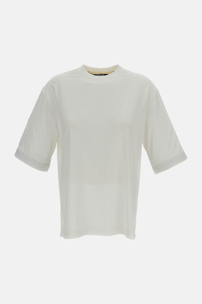 JACQUEMUS T-shirts and Polos White Paper Pl