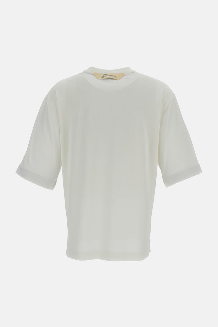 JACQUEMUS T-shirts and Polos White Paper Pl