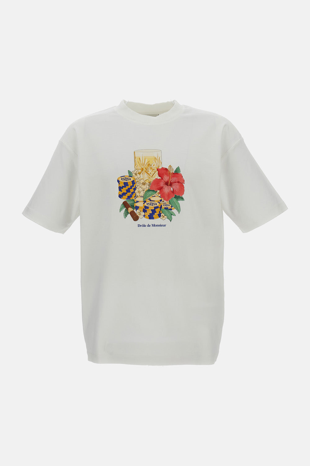 Drole De Monsieur T-Shirts And Polos White