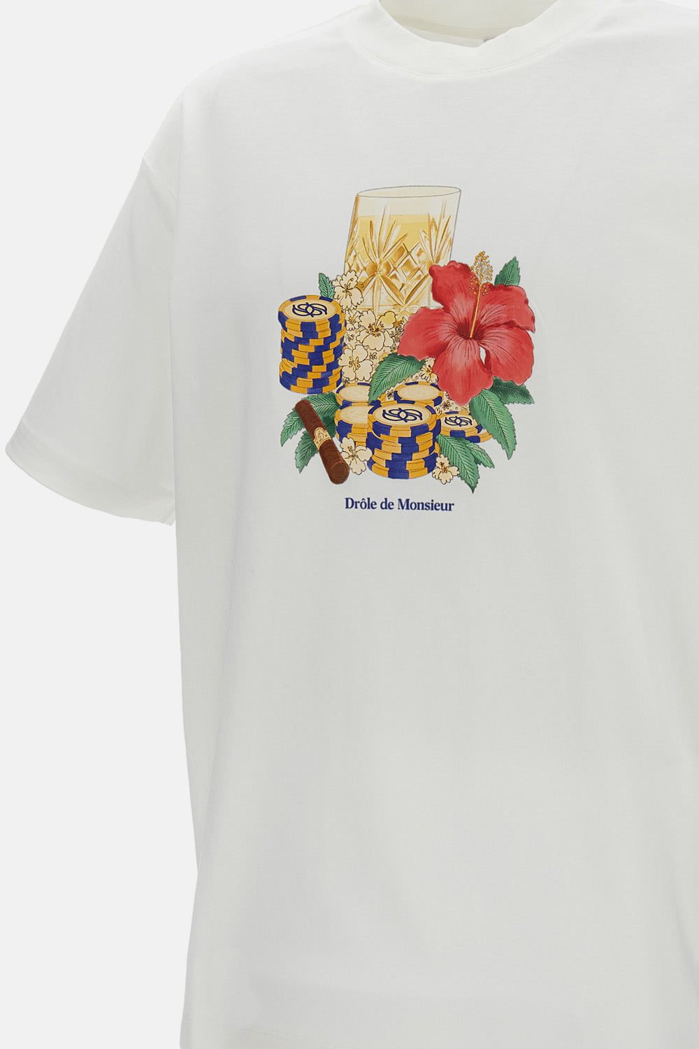 Drole De Monsieur T-Shirts And Polos White